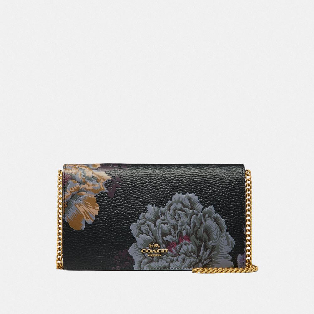 Callie foldover chain store clutch