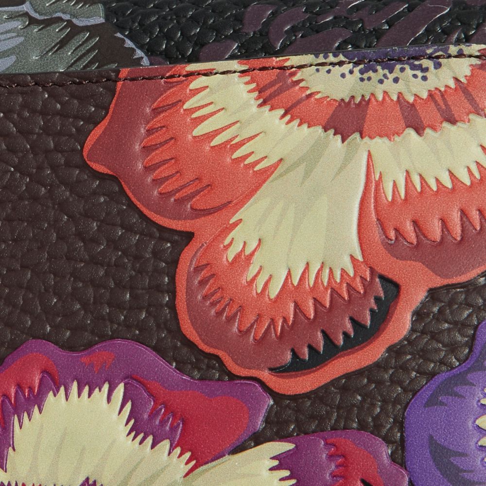 COACH®,Callie Foldover Chain Clutch With Kaffe Fassett Print,,Closer View