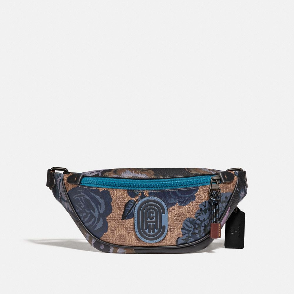 Rivington belt bag with coach print sale