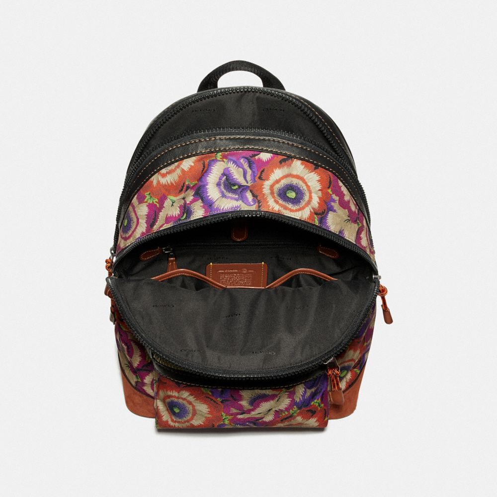 Academy Backpack With Kaffe Fassett Print And Coach Patch