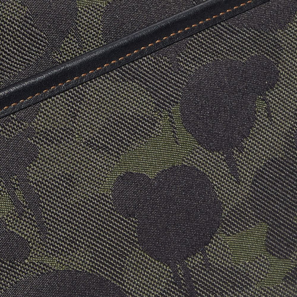 COACH®,Academy Crossbody With Camo Print And Kaffe Fassett Coach Patch,,Closer View