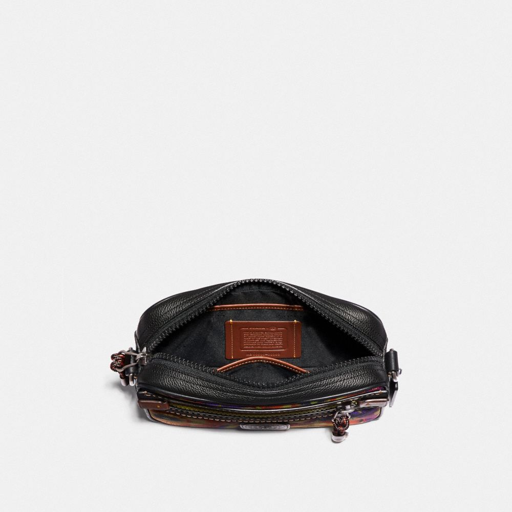 Sac à Bandoulière Academy Avec Motif Kaffe Fassett Et Pièce écusson Coach