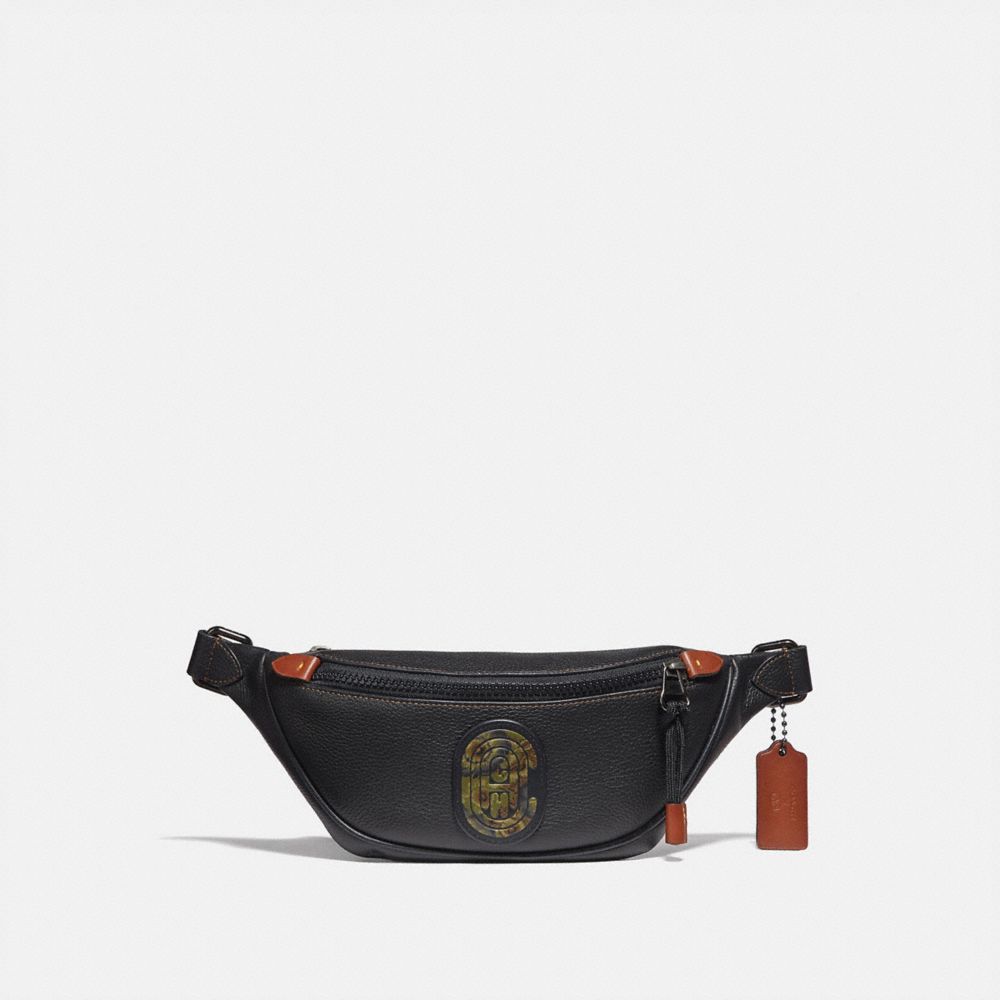 Coach rivington best sale belt bag black