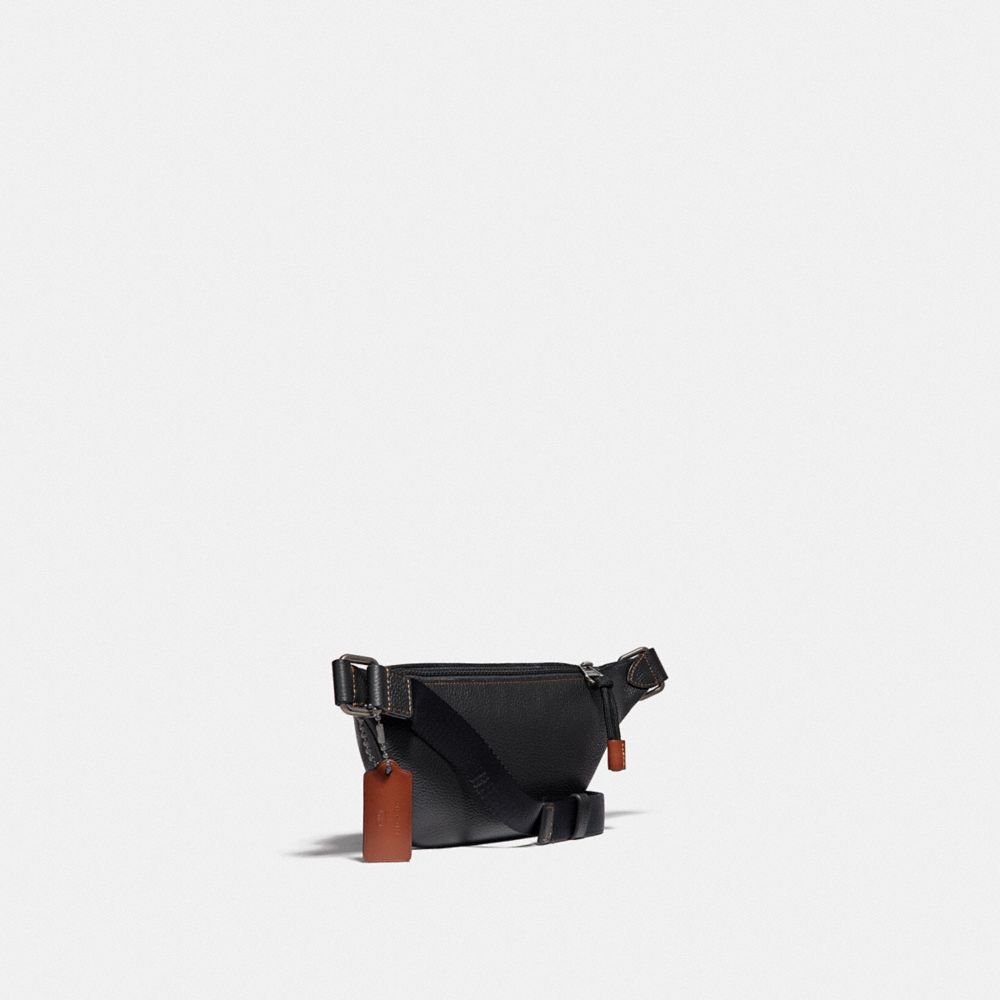 2色からCOACH☆RIVINGTON MINIBELT BAG WITH KAFFE FASSETTPRINT COACH® | Restored Rivington Belt Bag 7 With Varsity Zipper