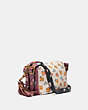 COACH®,COACH X TABITHA SIMMONS CROSSBODY 17 IN COLORBLOCK WITH MEADOW ROSE PRINT,Leather,Brass/Black Multi,Angle View