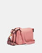 COACH®,COACH X TABITHA SIMMONS CROSSBODY 17,Leather,Pewter/Light Blush,Angle View