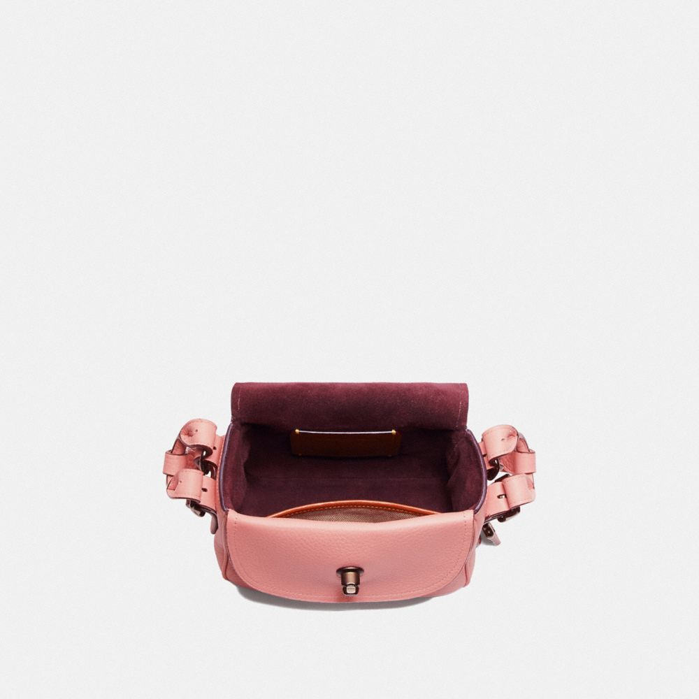 COACH®,Coach X Tabitha Simmons Crossbody 17,,Inside View,Top View