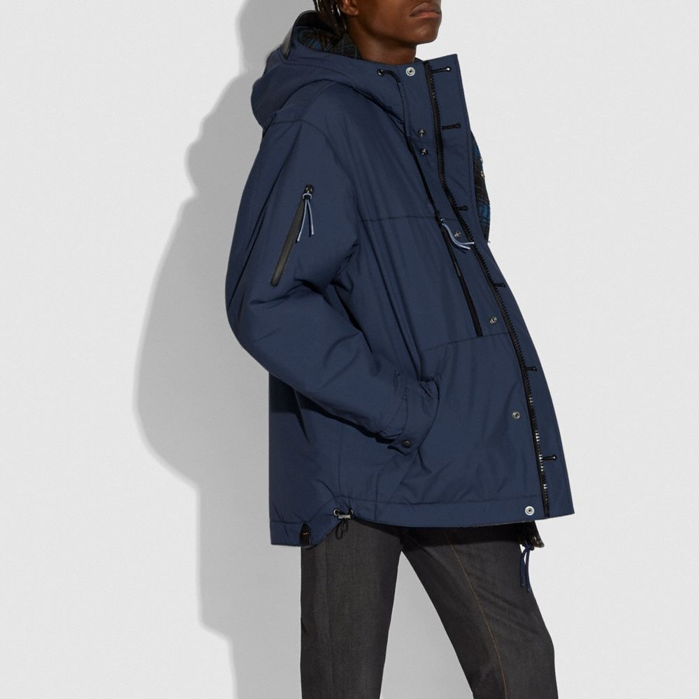 Reversible Plaid Jacket