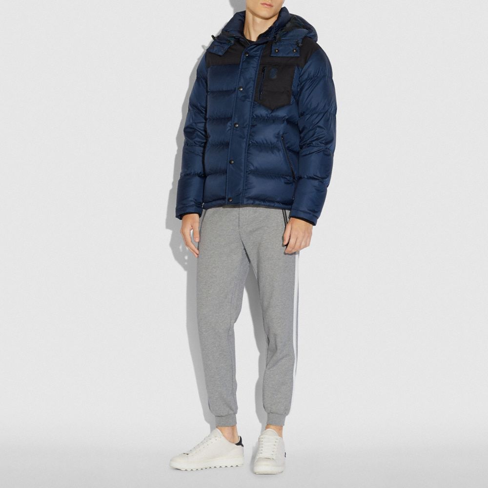 Coach down outlet jacket