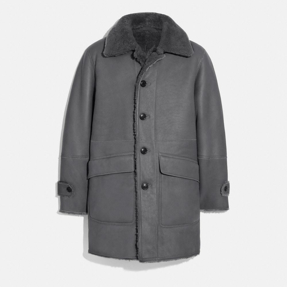 COACH Reversible Shearling Coat