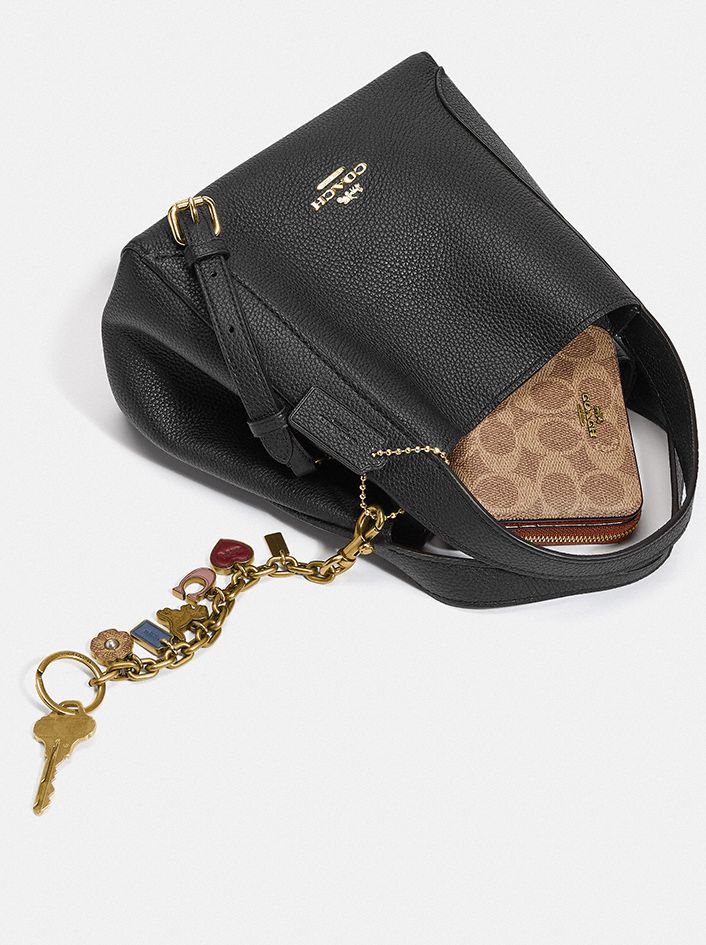 COACH®,Hadley Hobo 21,,Angle View