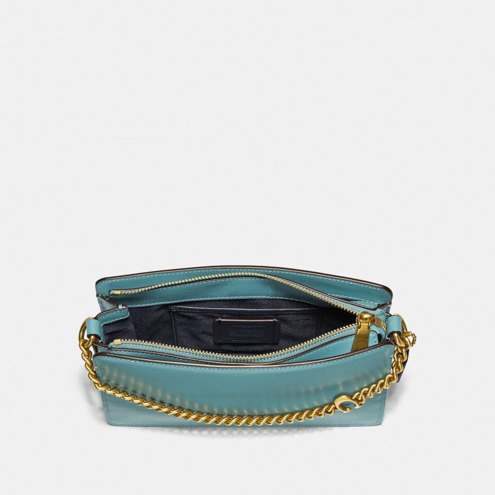 COACH®,Signature Chain Crossbody,,Inside View,Top View