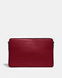 COACH®,SIGNATURE CHAIN CROSSBODY,Leather,Small,Brass/Deep Red,Back View