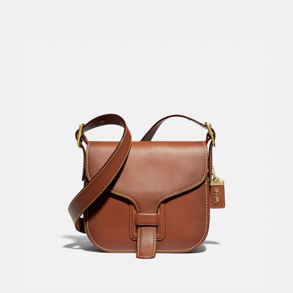 COACH®,Courier Bag,,Front View