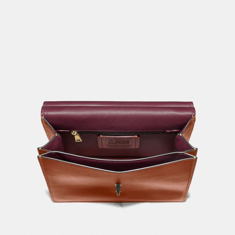 COACH®,Willis Top Handle,,Inside View,Top View