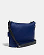 COACH®,PACER MESSENGER,Smooth Leather,Black Copper/Sport Blue,Angle View