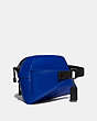 COACH®,PACK PACER SPORT AVEC PATCH COACH,Cuir,Cuivre Noir/Bleu De France,Angle View