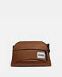 COACH®,PACER SPORT PACK WITH COACH PATCH,Leather,Medium,Saddle/Black Copper,Front View