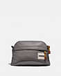 COACH®,PACER SPORT PACK,Smooth Leather,Medium,Black Copper/Heather Grey,Front View