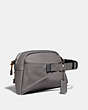 COACH®,PACER SPORT PACK,Smooth Leather,Medium,Black Copper/Heather Grey,Angle View