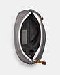 COACH®,PACER SPORT PACK,Smooth Leather,Medium,Black Copper/Heather Grey,Inside View,Top View