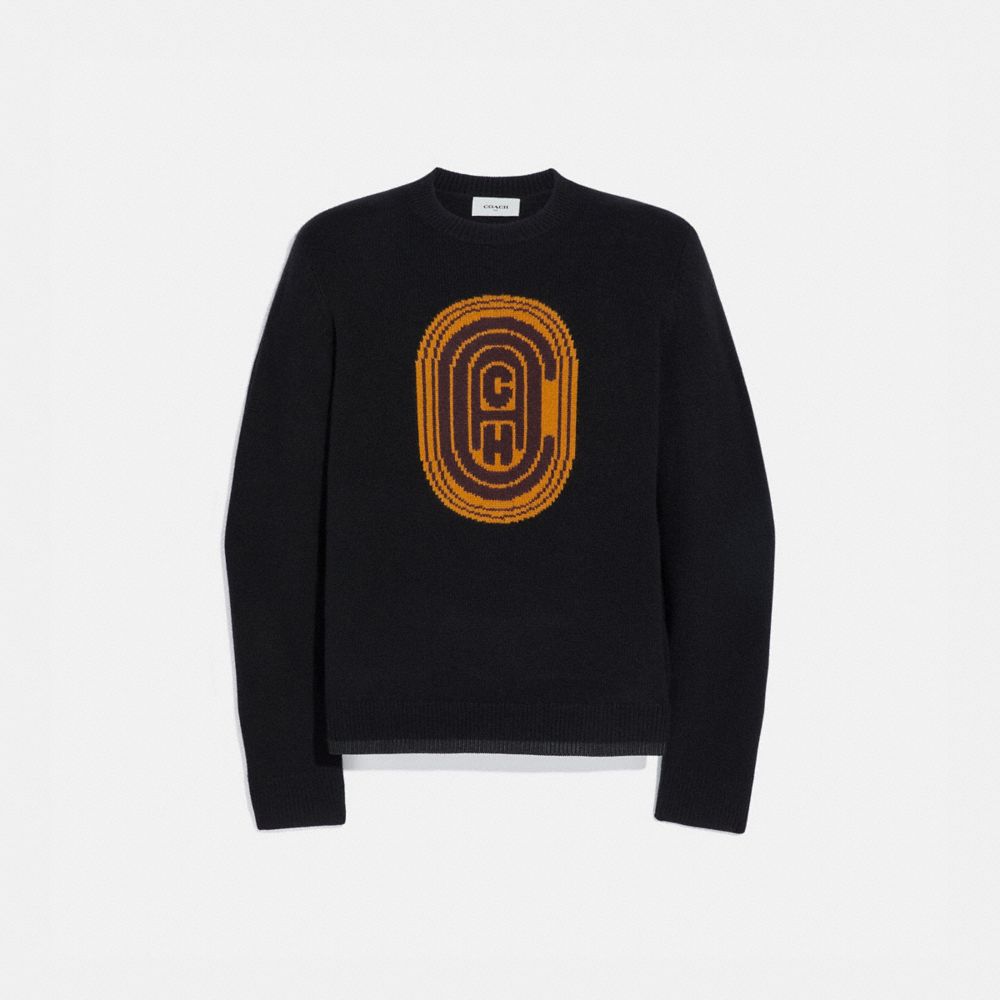 Coach 2024 intarsia sweater