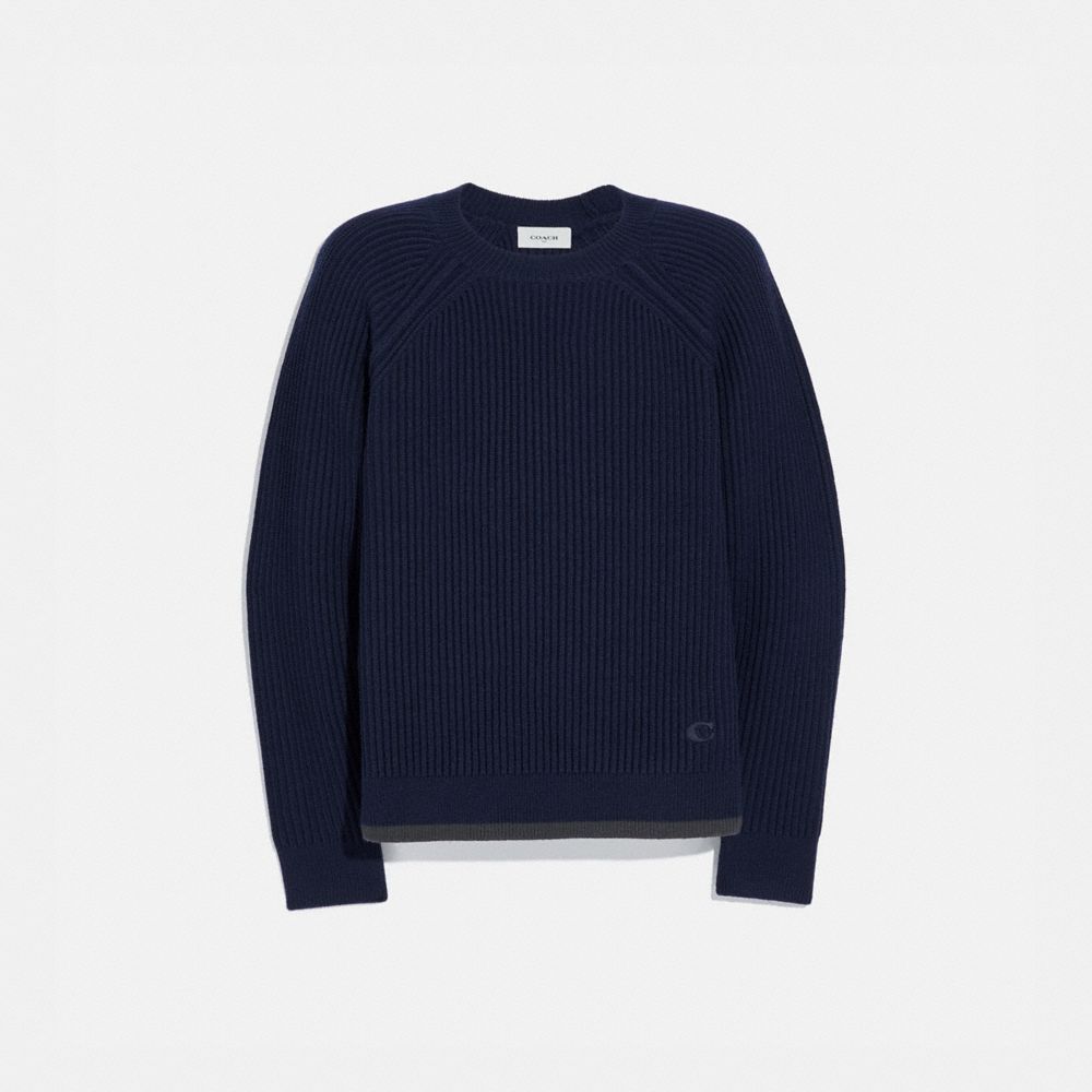 Raglan Crewneck Sweater