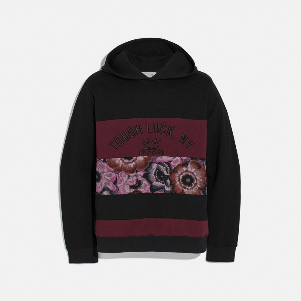 Tough Luck Patchwork Hoodie With Kaffe Fassett Print