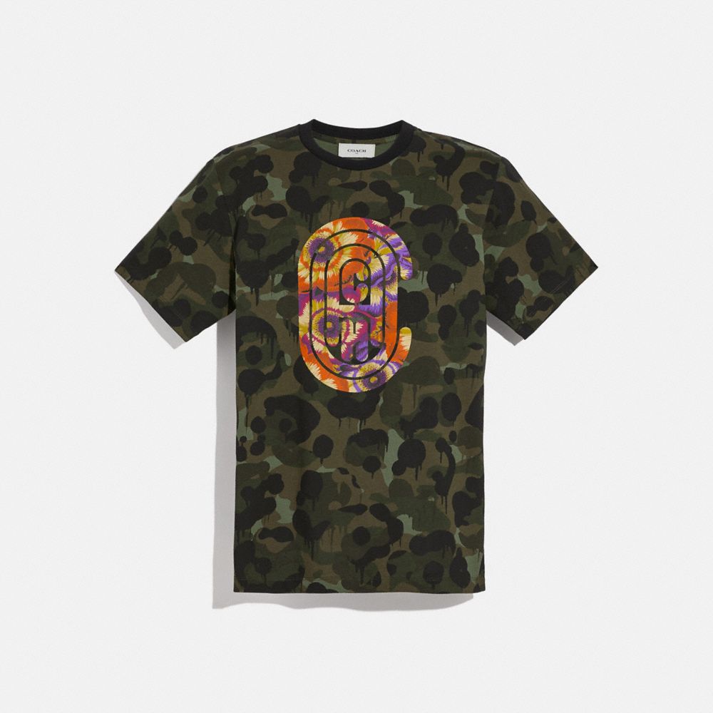 Coach T Shirt With Kaffe Fassett Print