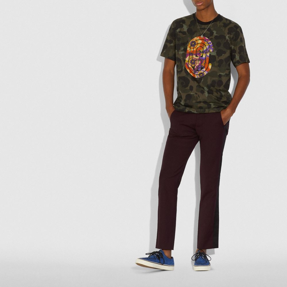 Coach T Shirt With Kaffe Fassett Print