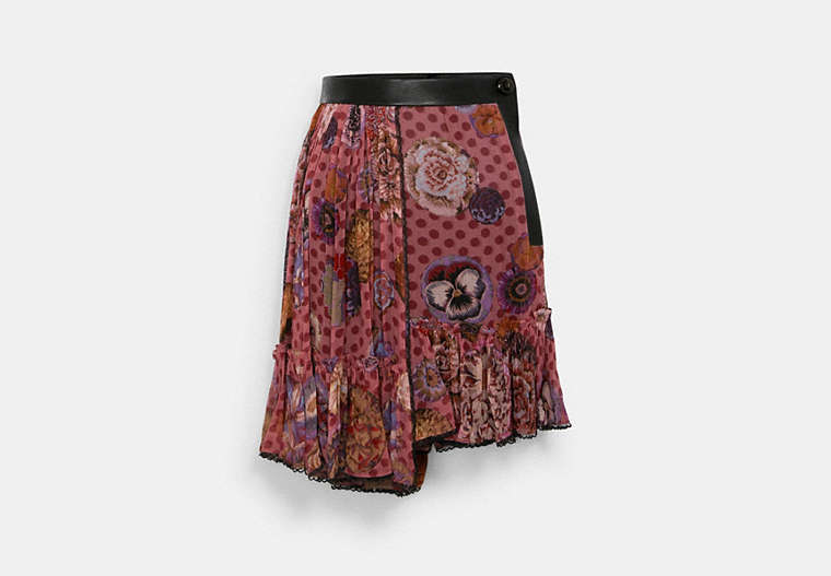 Ruffle Skirt With Kaffe Fassett Print