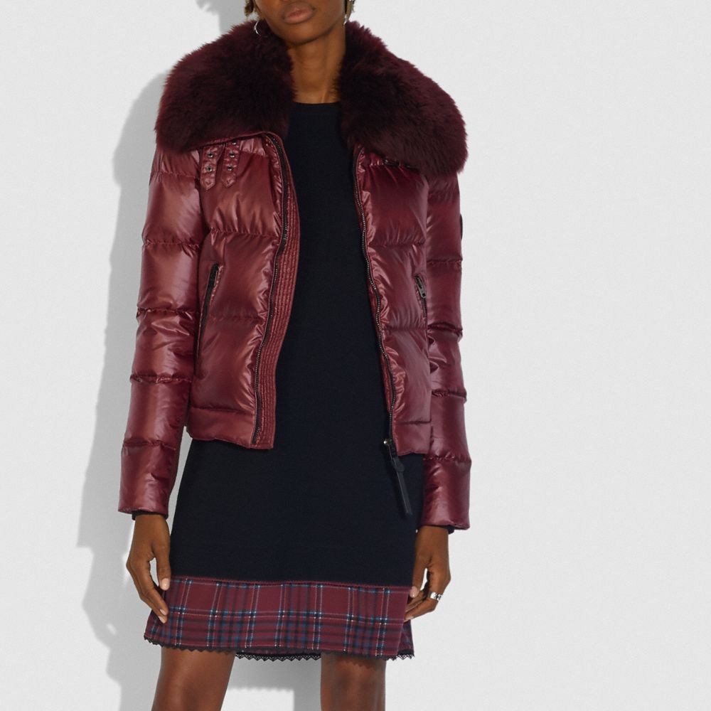 Aviator Puffer Jacket