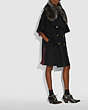 COACH®,LUXURY WOOL CAPE WITH SHEARLING COLLAR,wool,Black,Scale View