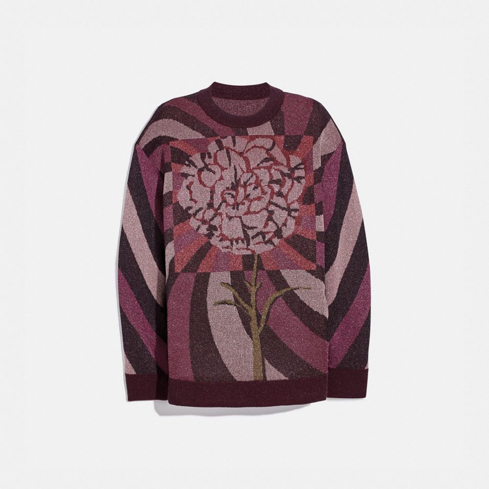 COACH OUTLET Sweater With Kaffe Fassett Carnation Print