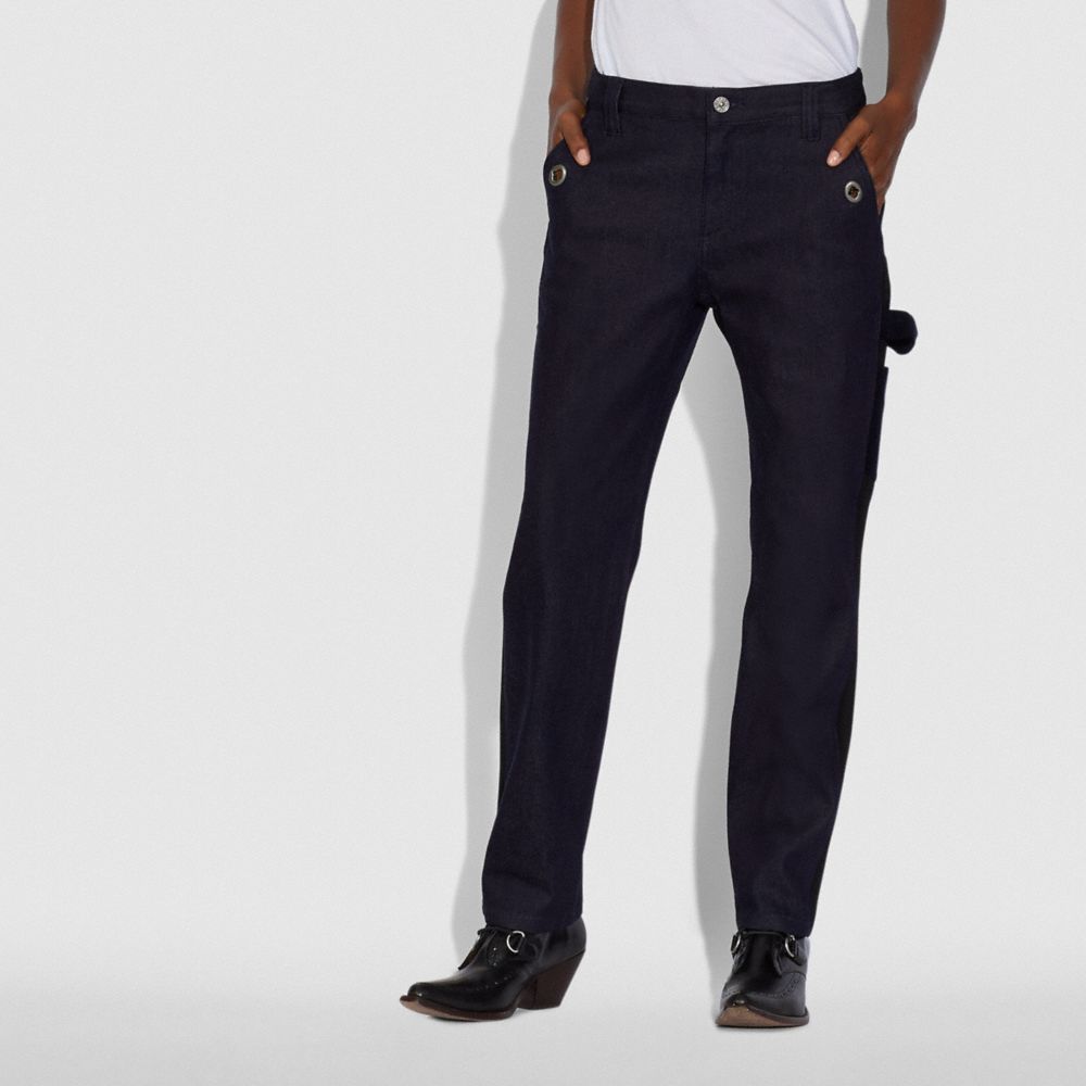 Denim Carpenter Pants
