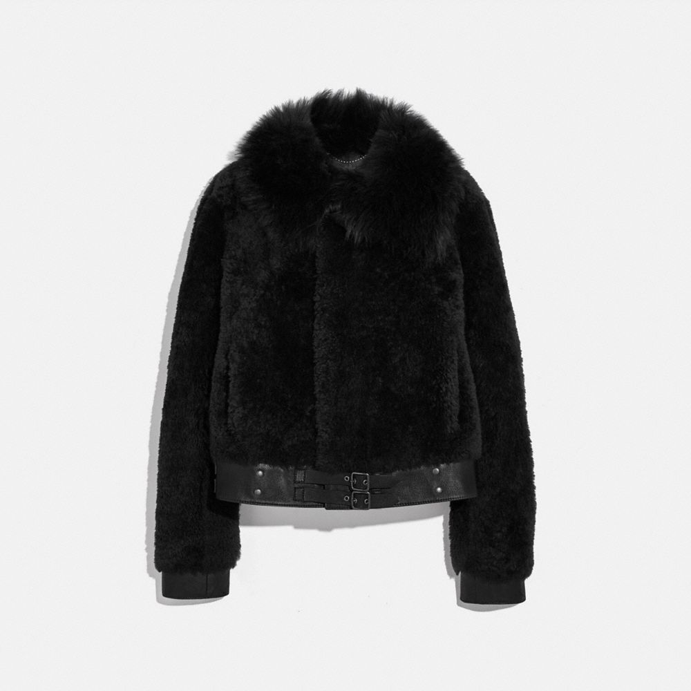 Short Shearling Jacket