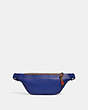 COACH®,RIVINGTON BELT BAG 7 WITH REFLECTIVE COACH PATCH,Leather,Black Copper/Sport Blue Multi,Back View