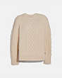 Aran Crewneck Sweater