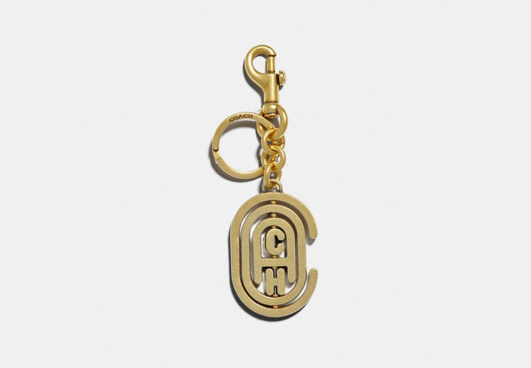 Spinning Coach Retro Graphic Bag Charm