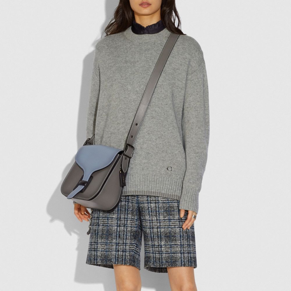 Courier Bag In Colorblock