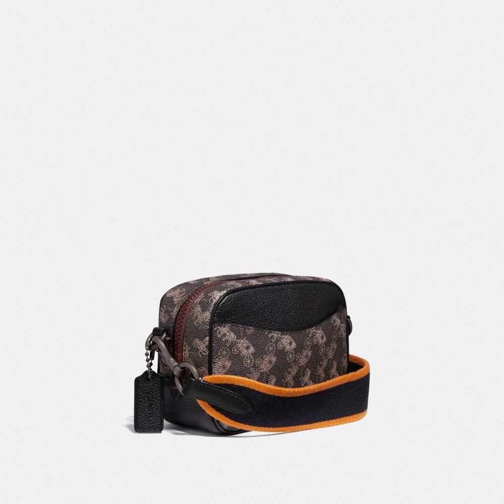 COACH® | Camera Bag 16 With Horse And Carriage Print And Varsity 