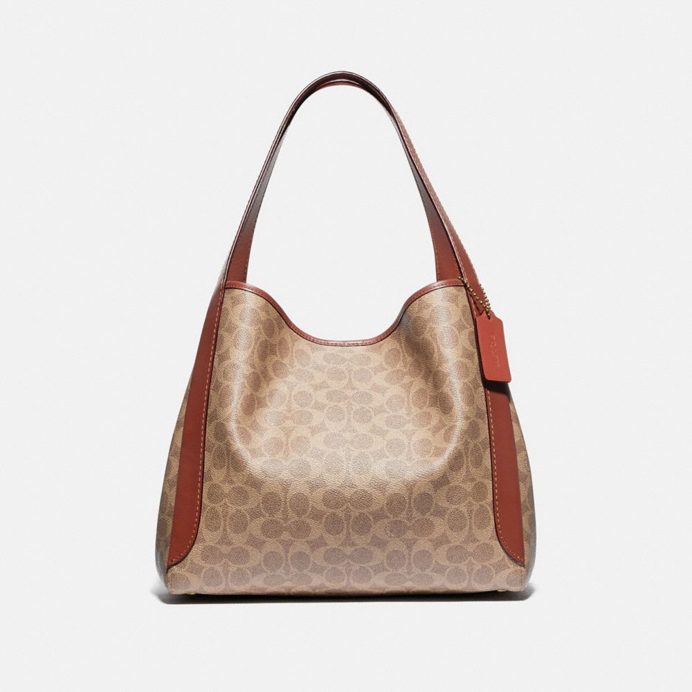 COACH®: Hadley Hobo In Signature Canvas