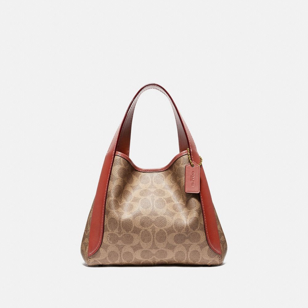 Hadley Hobo 21 In Signature Canvas | COACH®