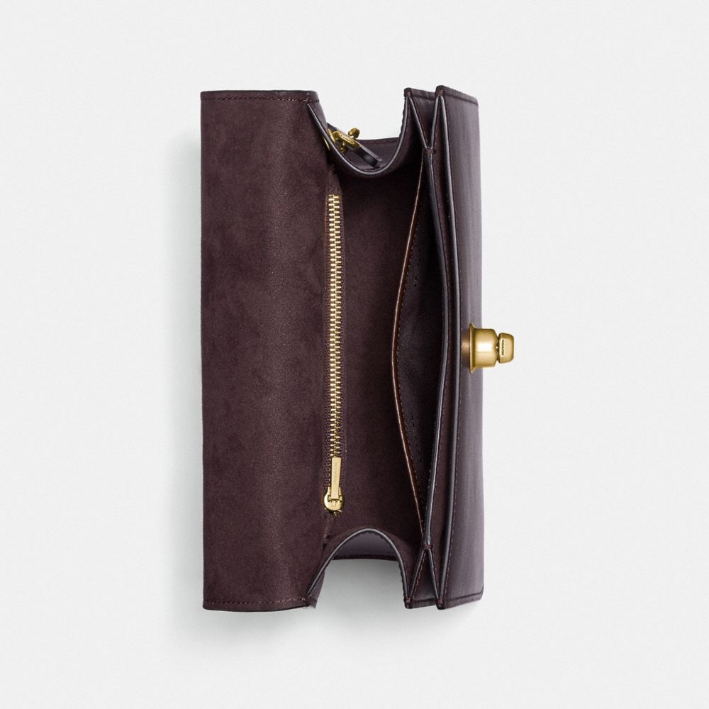 Parker Top Handle In Blocked Snakeskin