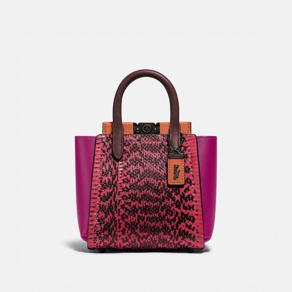 Troupe tote 16 in snakeskin sale