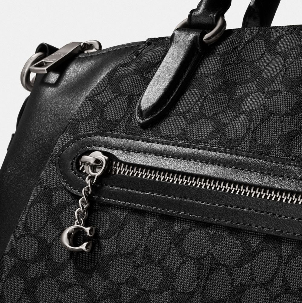 COACH Badge Jacquard Elise Satchel … curated on LTK