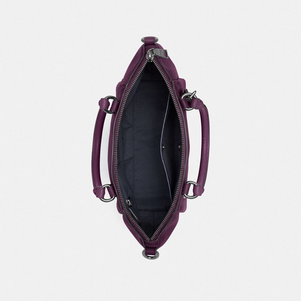 COACH®,Elise Satchel Bag,,Inside View,Top View