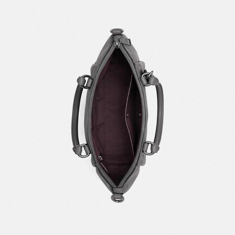 COACH®,Elise Satchel Bag,,Inside View,Top View