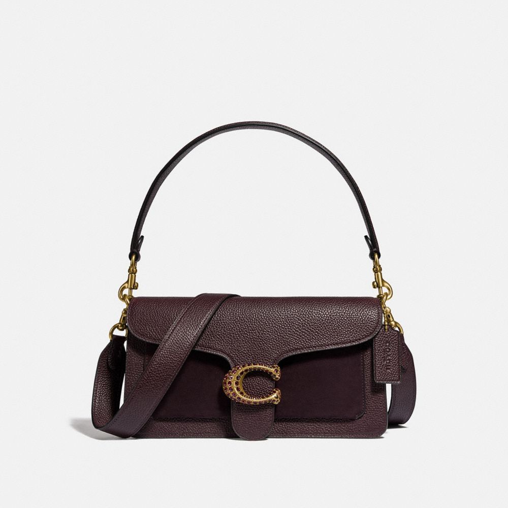 Coach tabby large discount leather shoulder bag