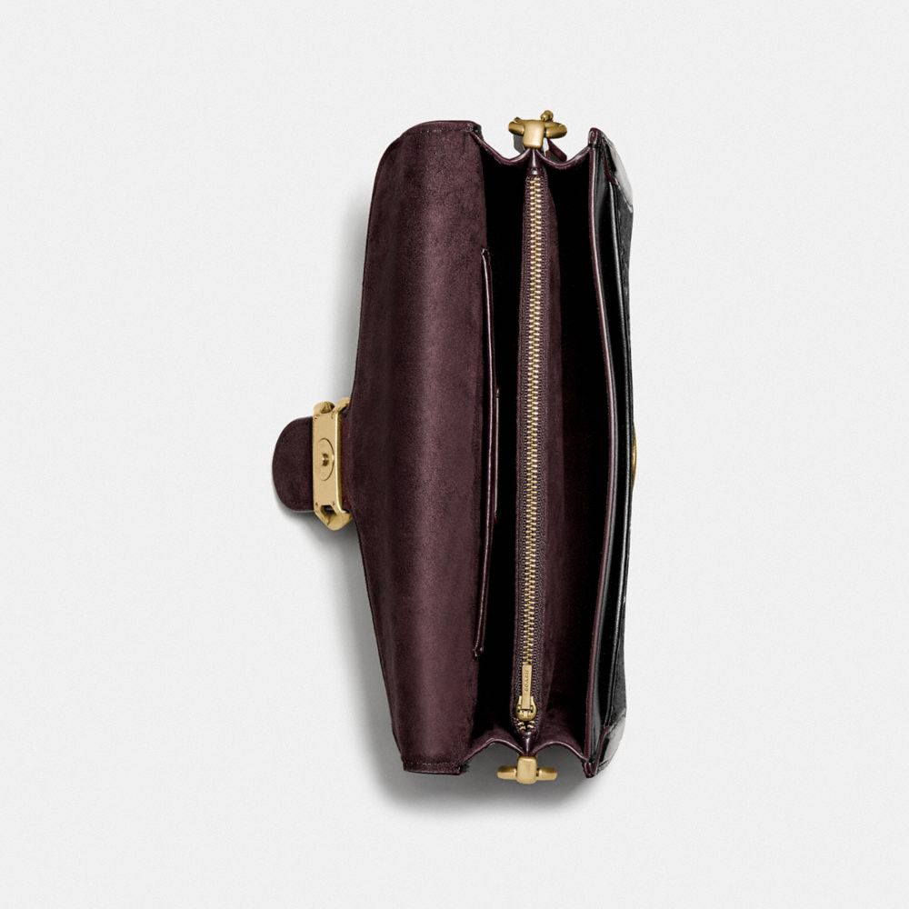 COACH®,Tabby Shoulder Bag 26,,Inside View,Top View